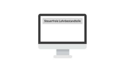 Grafik: Steuerfreie Lohnbestandteile für Arbeitnehmer